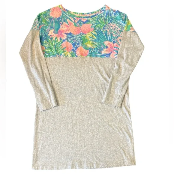 Lilly Pulitzer Dresses Lilly Pulitzer Finn Long Sleeve Cotton Dress Size Medium - Picture 3 of 8